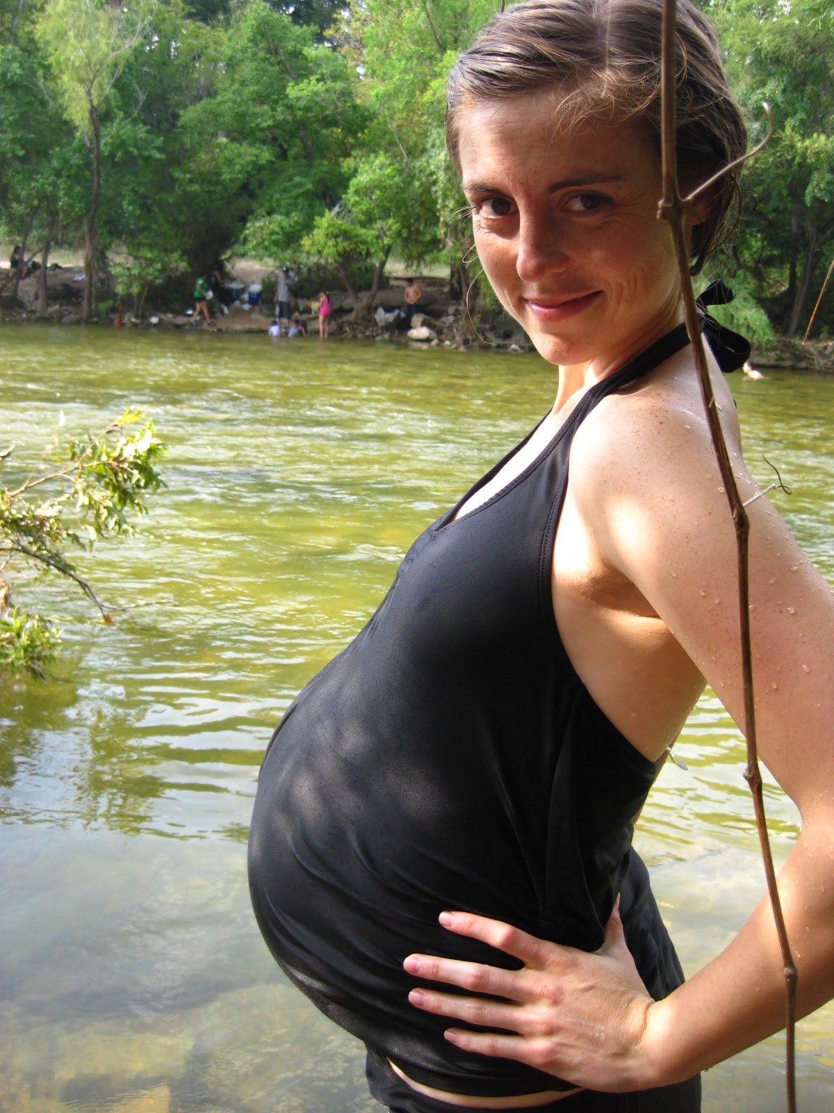 Matching Sweaters Some funny things about big, round bellies