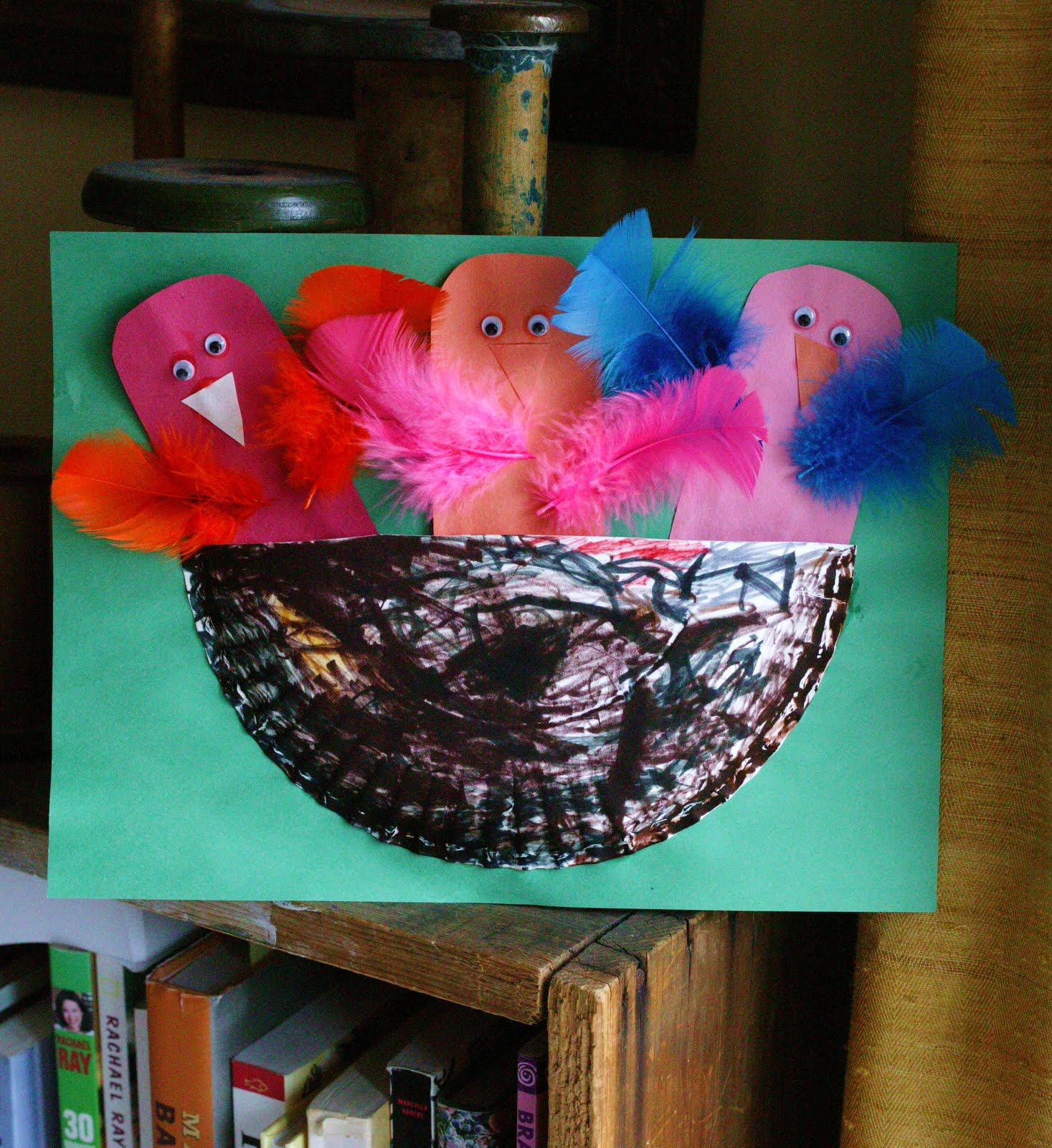 Views From My Window: Preschool Craft - Birds in a Nest