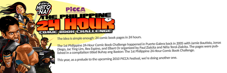 The Philippine 24 Hour Comic Book Challenge