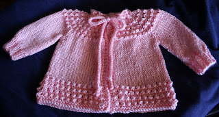 Wishing I was Knitting at the Lake: Baby Jiffy Knit Sweater