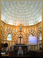 Inside the Chapel of Our Lady of Mt. Carmel, Tanah Rata in Cameron Highlands