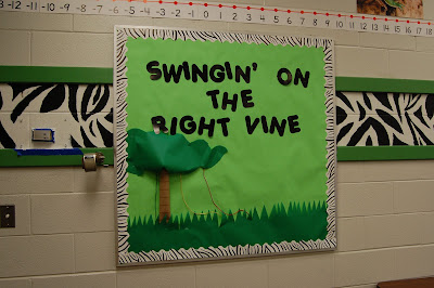 swingin\' on the right tree bulletin board.