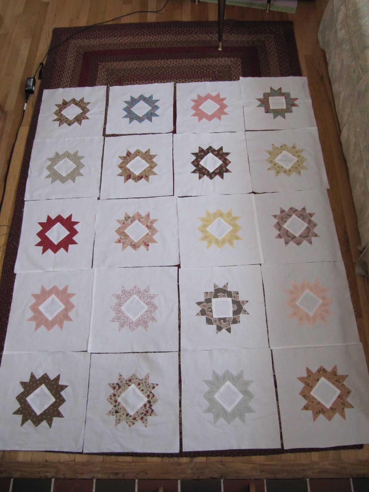 camillecreates Adirondack Star Quilt