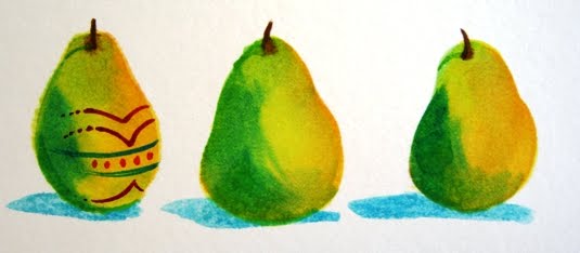 Easter Pear      Step 3