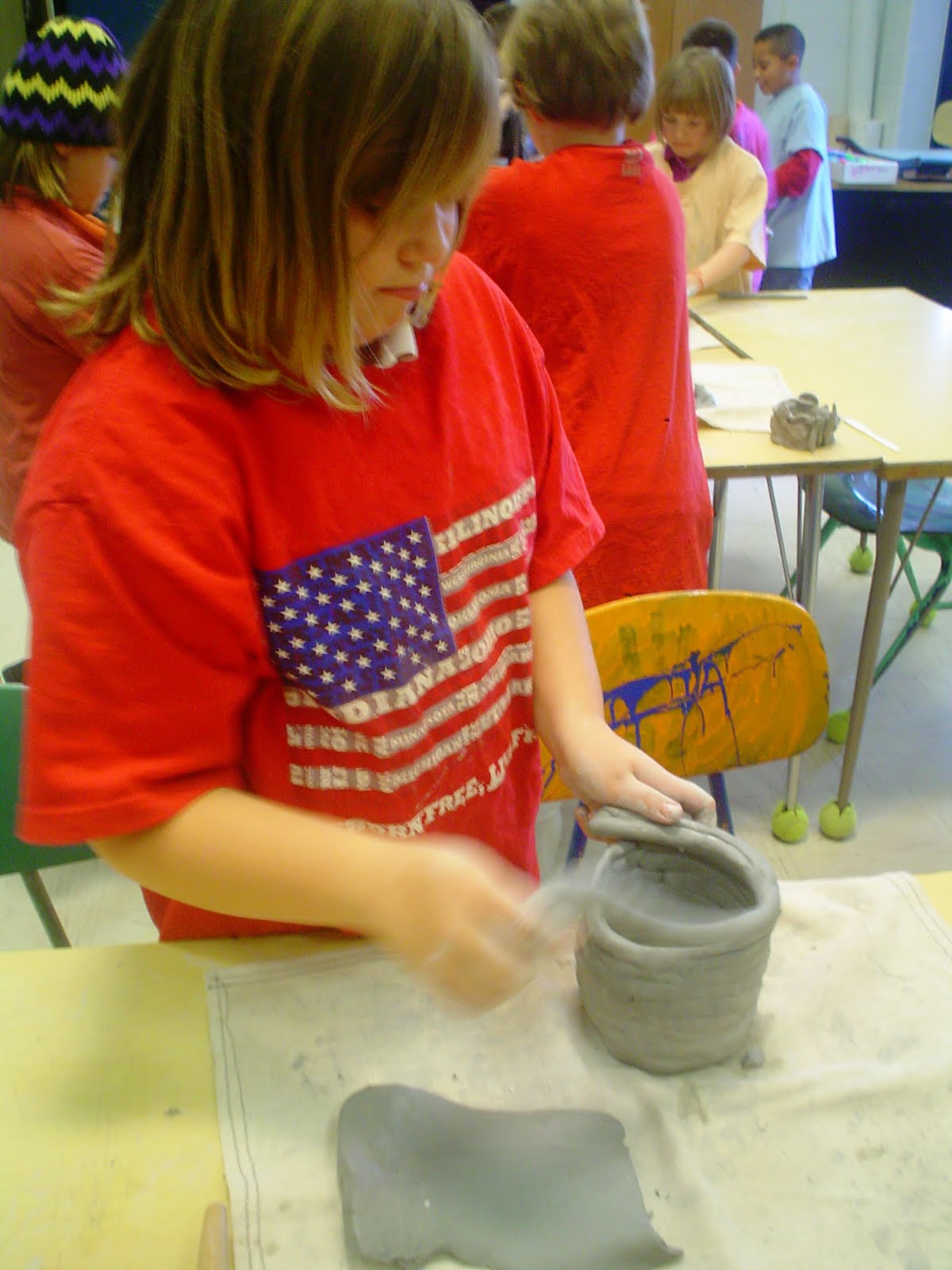 Lessons from the Art Room AllStar Academy Ceramics Class Begins!