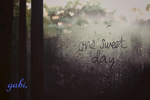 one sweet day