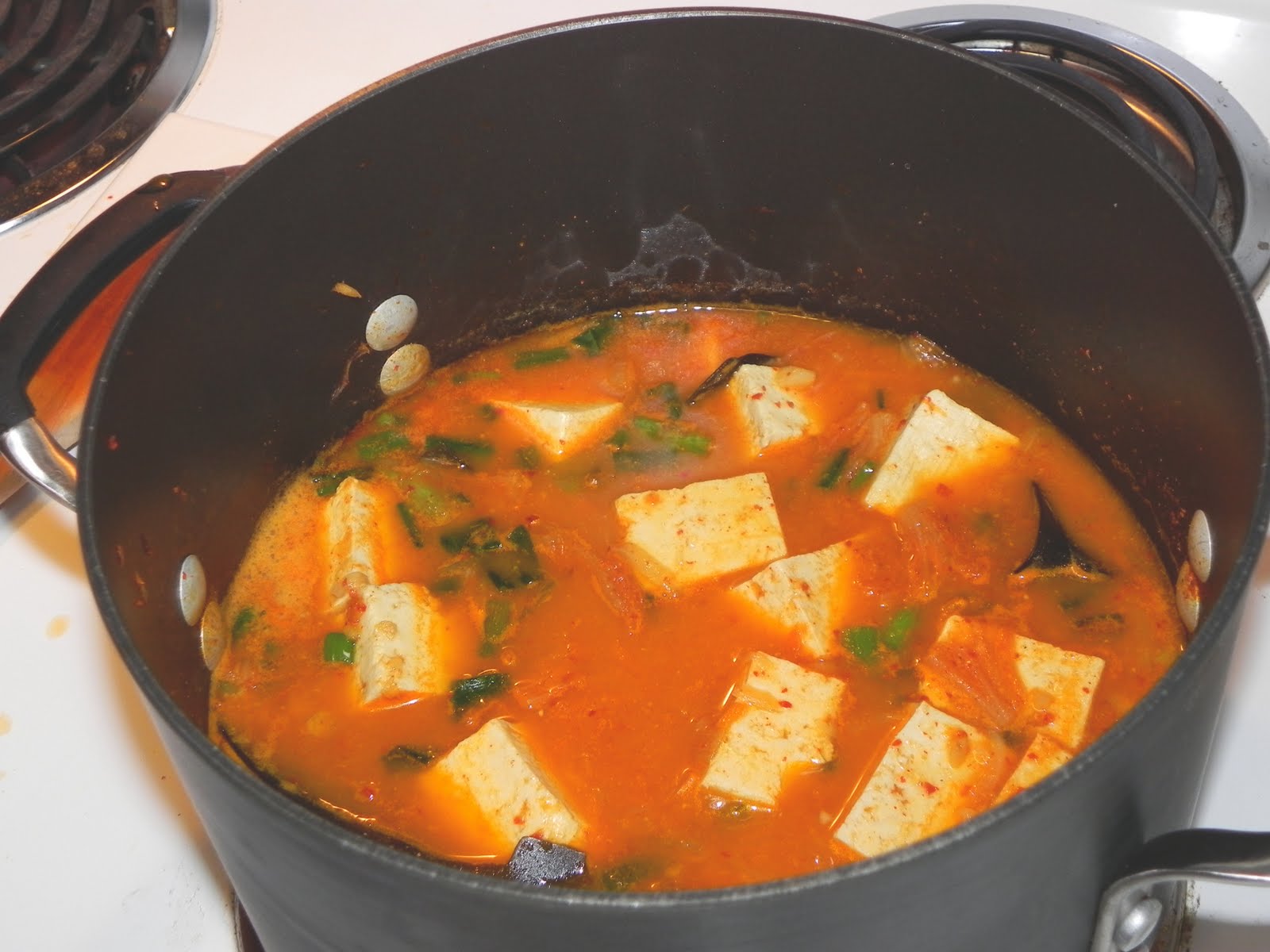 ...Morgans Menu...: Korean Tofu Kimchi Stew