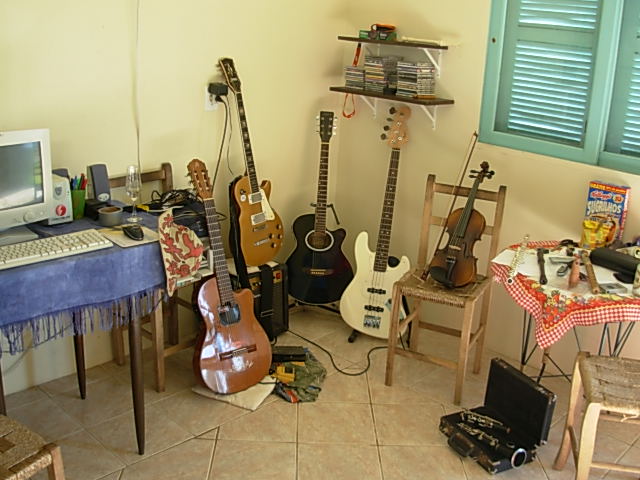 Sala de musica em casa