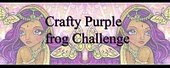 crafty purple frog