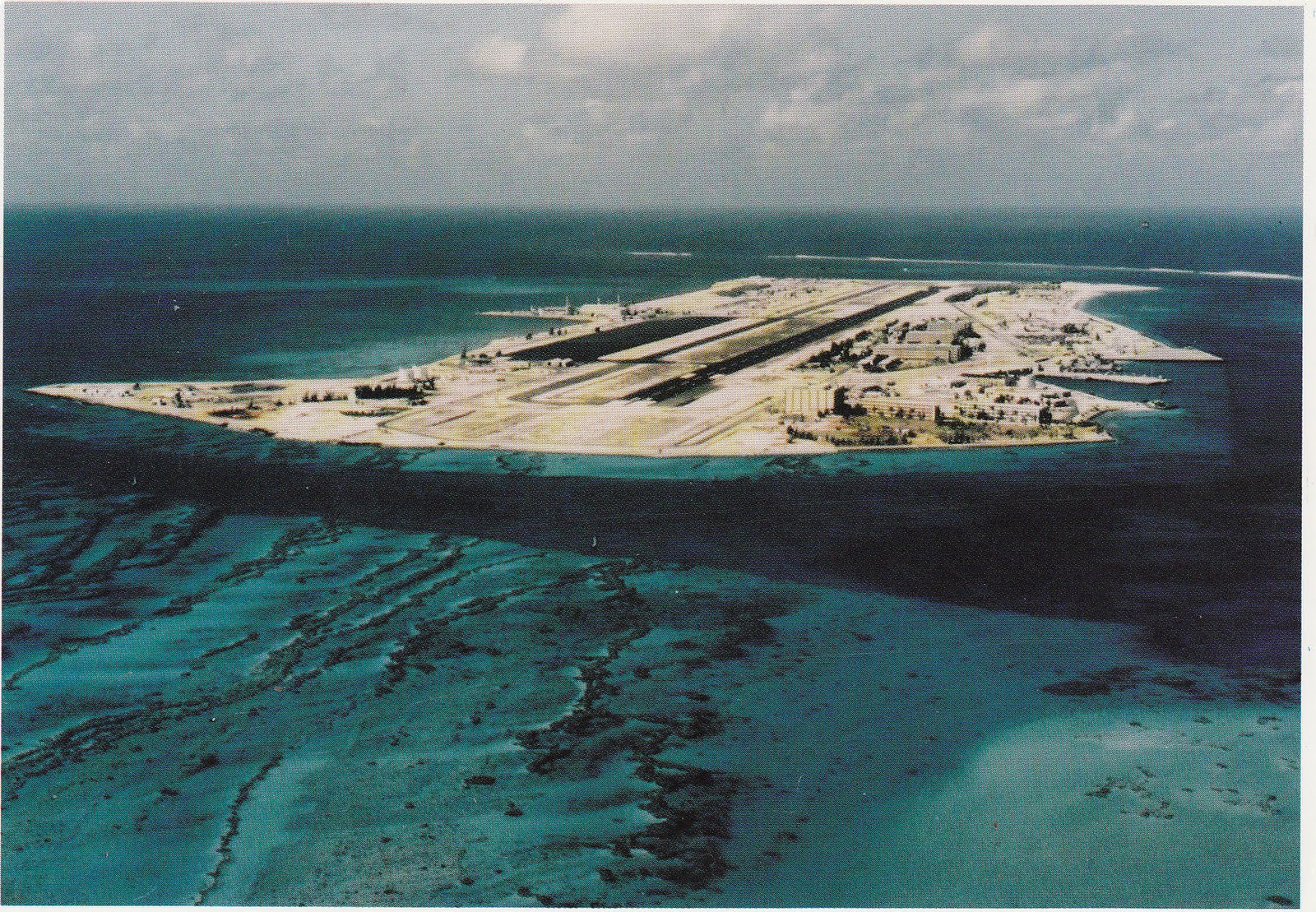 johan postcards Johnston Atoll Pacific Ocean.
