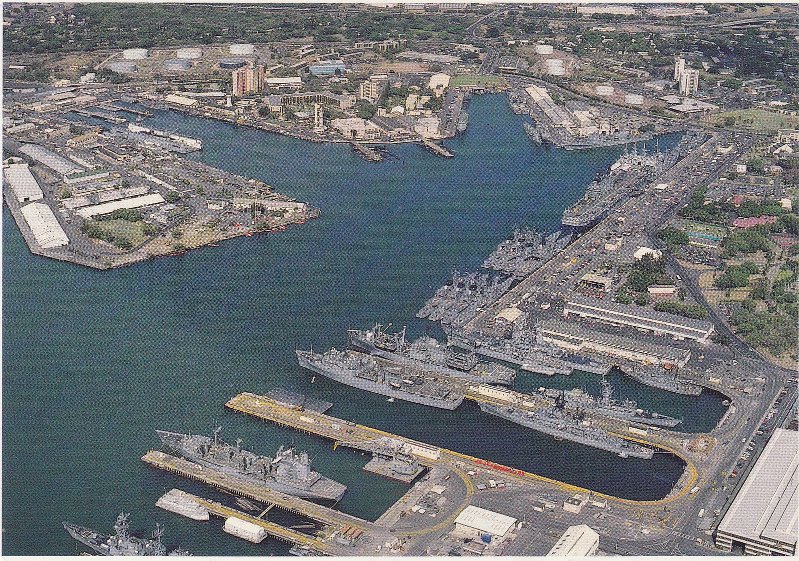 johan postcards United States Pearl Harbor.