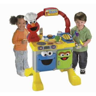 Fisher-Price Elmo's Restaurant | Sesame Street Toys Elmo World Toy