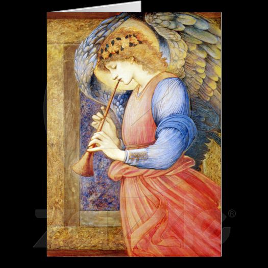 Imagina on Zazzle Angel Christmas Cards Fine Art BurneJones