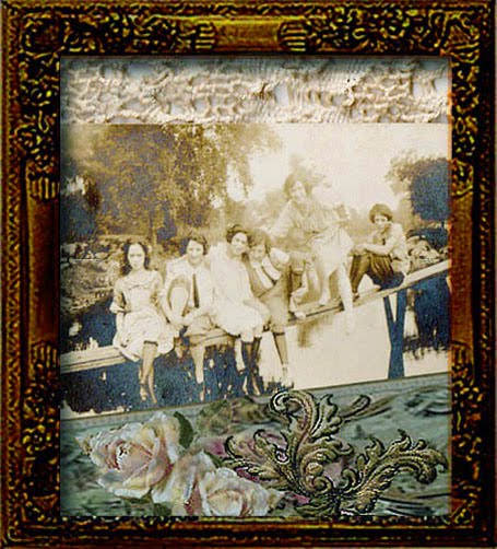 Friends with Tattered lace
