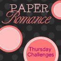 I won at Paper Romance!