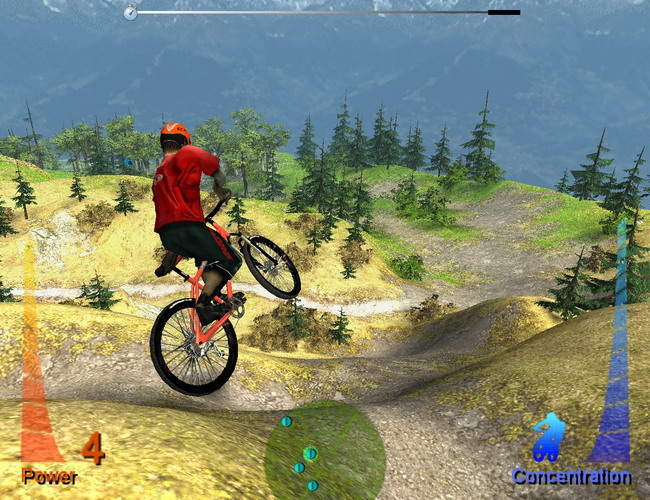 Straddle your mountain bike and ride the adrenaline as you hurtle down the