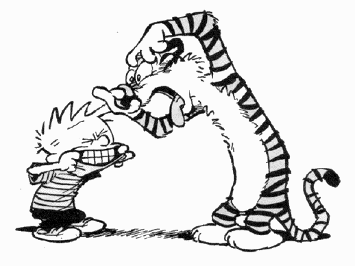 calvin and hobbes coloring pages - photo #28