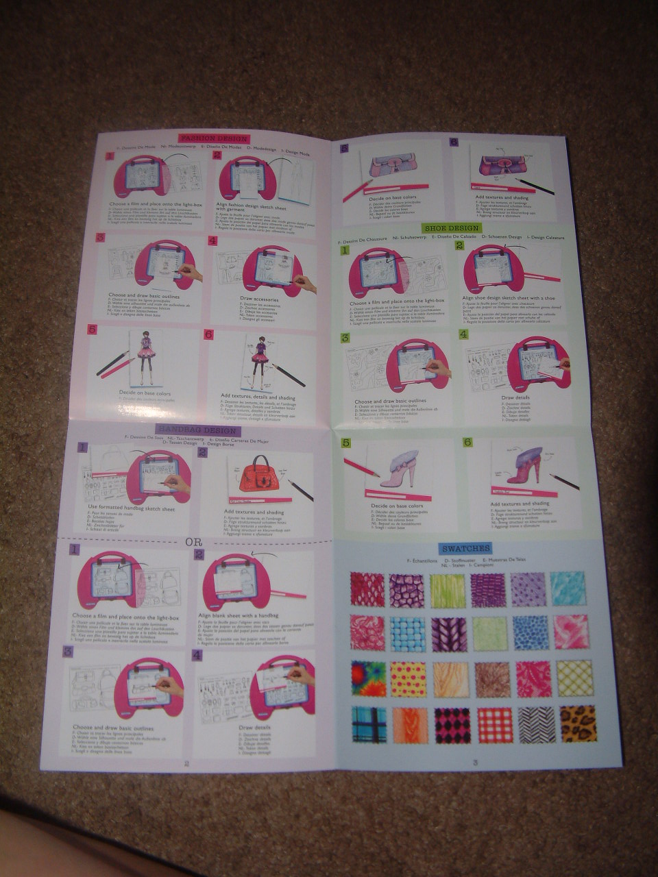 BizziMommi's Blog Project Runway Light Box Fashion Design Set from