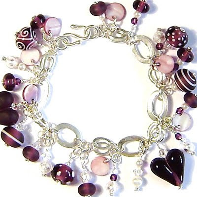 'Berry' bracelet by Debra Farrell