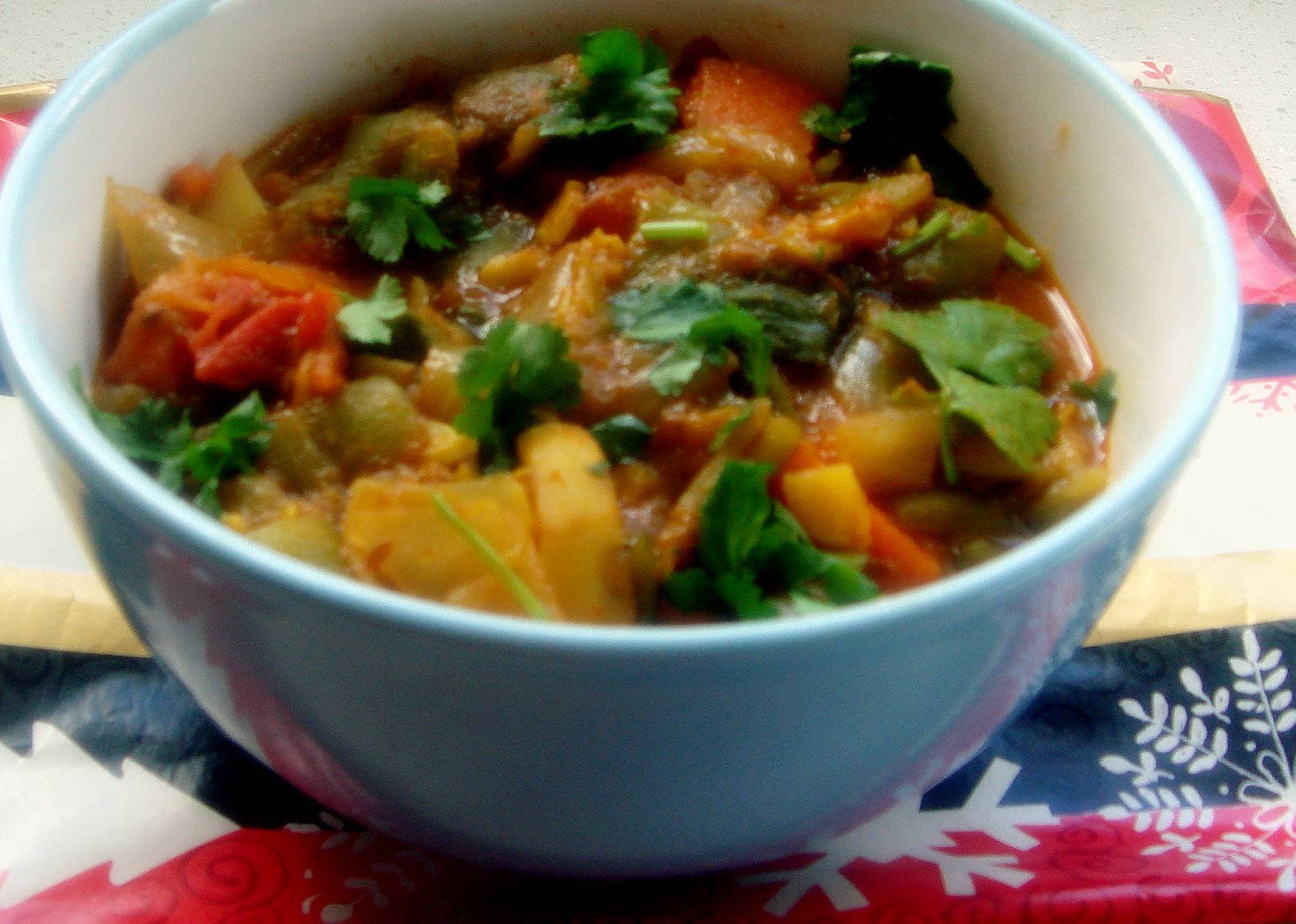 Everyday Living Ridge gourd curry