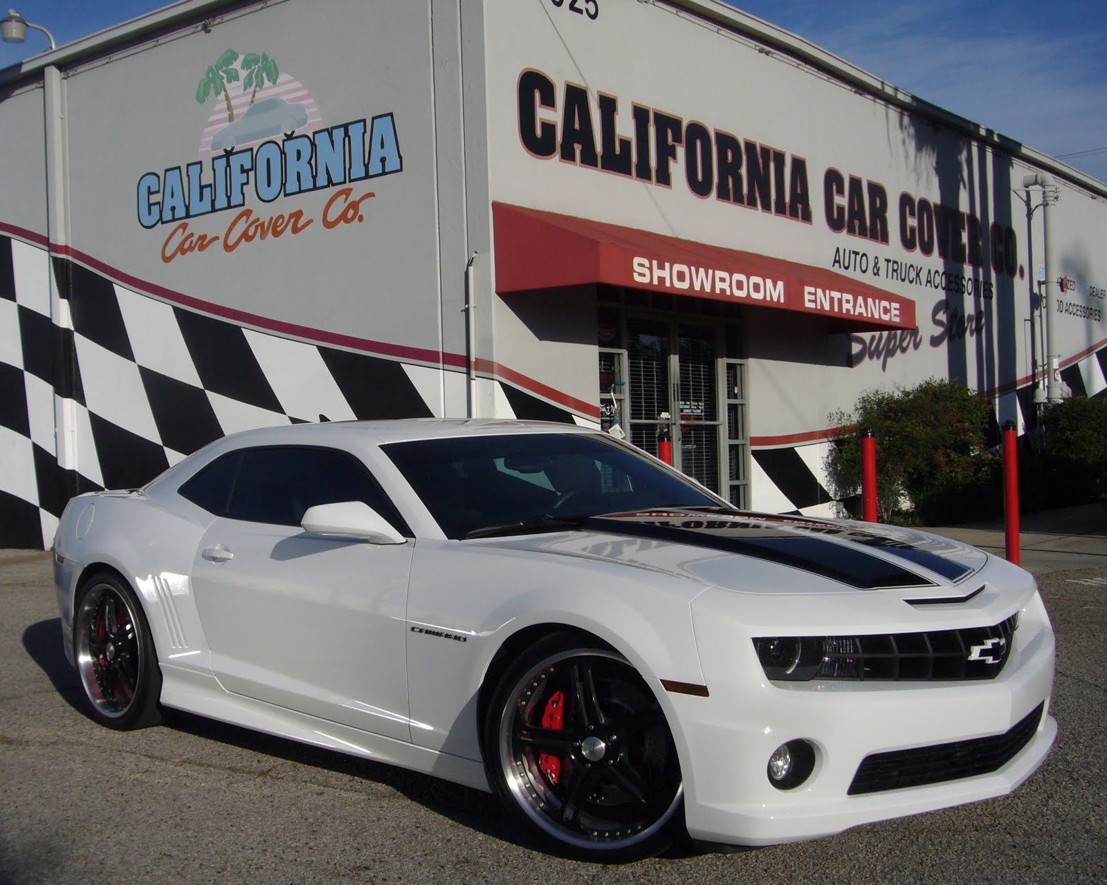 Chevrolet Camaro White Tuning