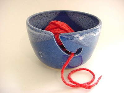 yarn holder pot