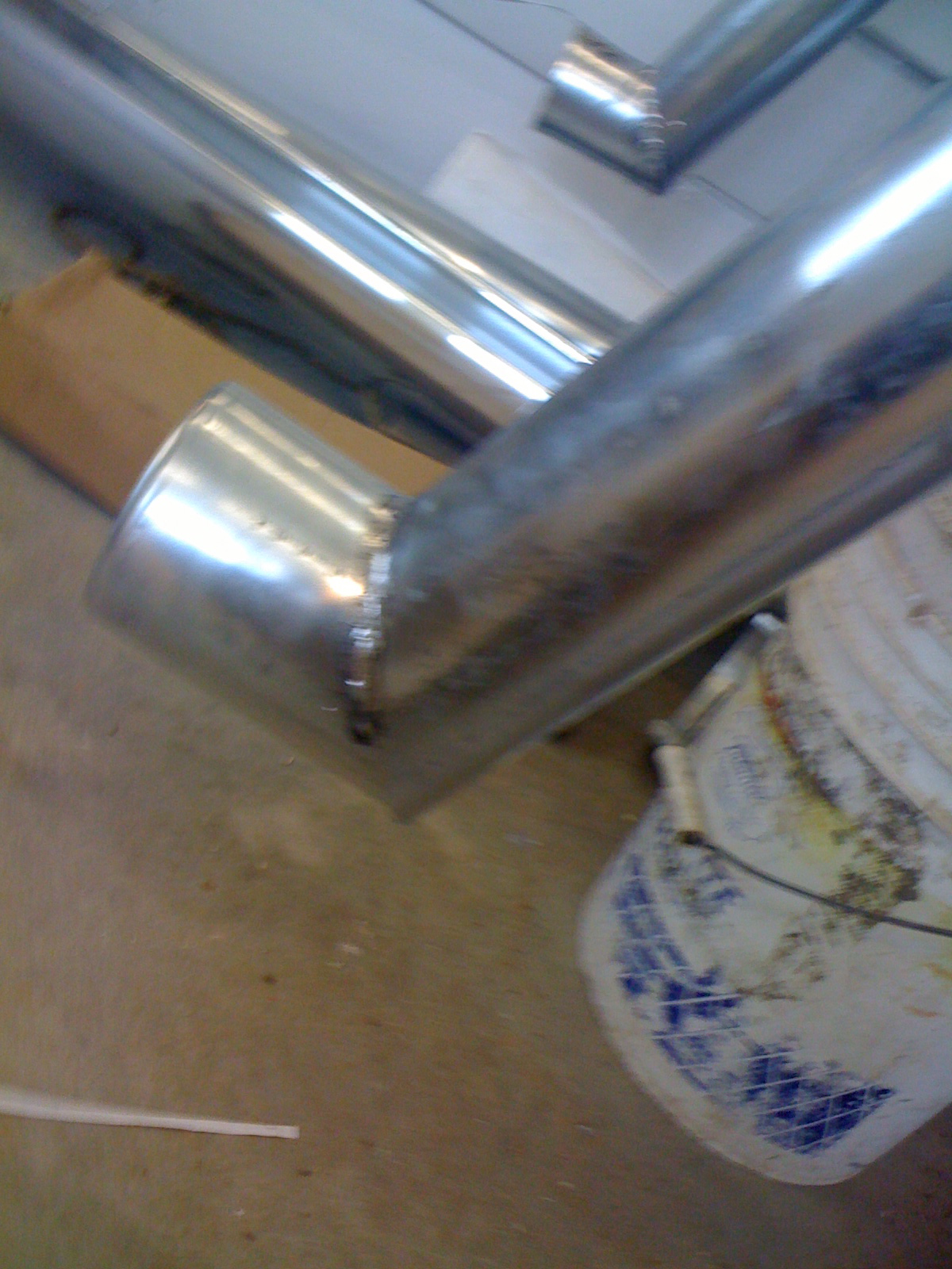 Architectural Sheet Metal Work Mitered downspouts in zinc