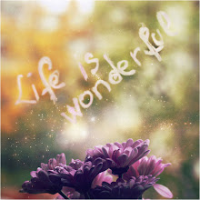 Life is wonderful...treasure it every minute