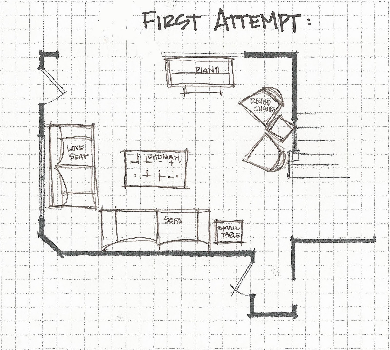 Living Room Furniture Floor Plans Remodelaholic Living Room Part 3 Experimenting With Furniture Layouts