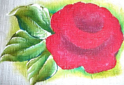 pintura em tecido passo a passo rosa vermelha pintura em tecido como fazer rosa vermelha