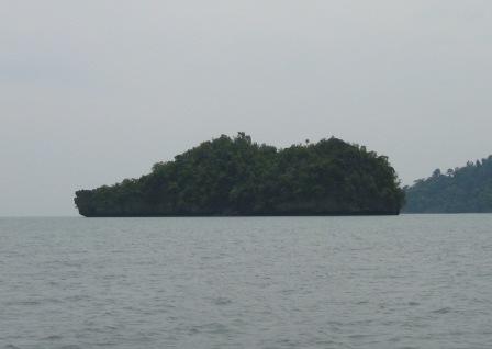 SHOE ISLAND AT THE END OF LANGKAWI RIVER
