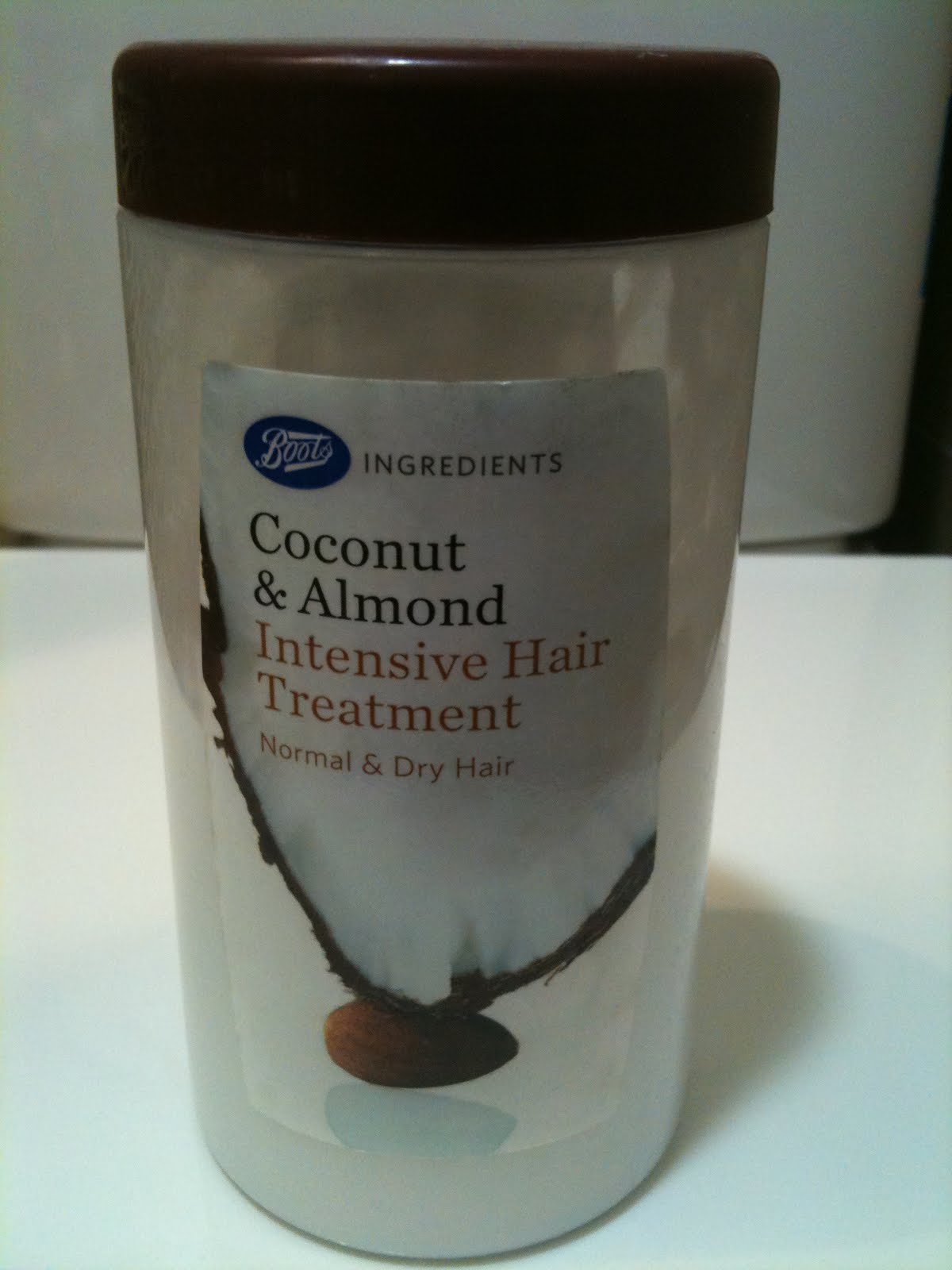 Beauty Blog Boots Ingredients Coconut & Almond Intensive Hair Treatment