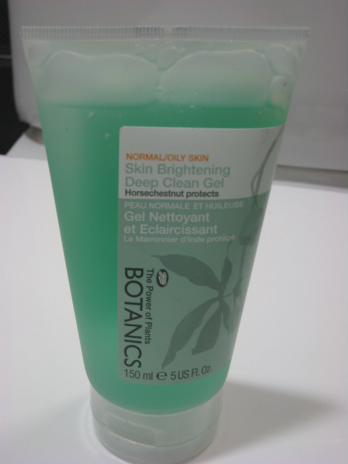 Beauty Blog: Boots Botanics Skin Brightening Deep Clean Gel