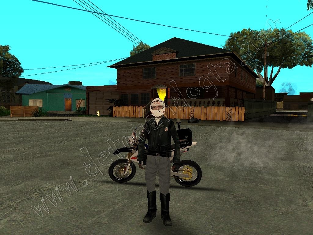 GTA SA - Skin Rocam (Policia de Moto):Gta Maluko - Mods Para Gta IV,SA