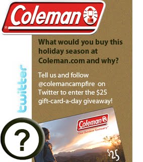 Coleman Giveaway