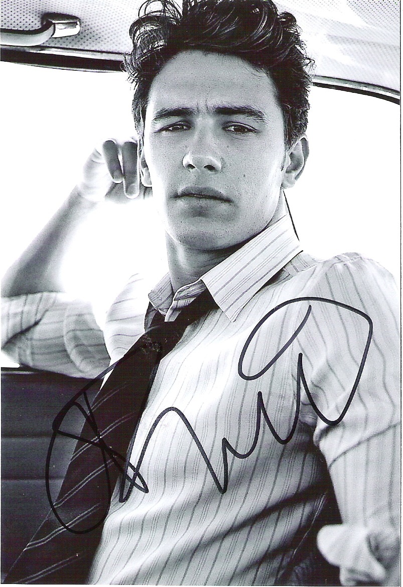 CJ's World The Autographs James Franco Freaks and Geeks, Spider