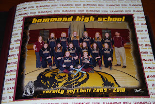 hammond school maryland softball scrapbook 2010 gift savage