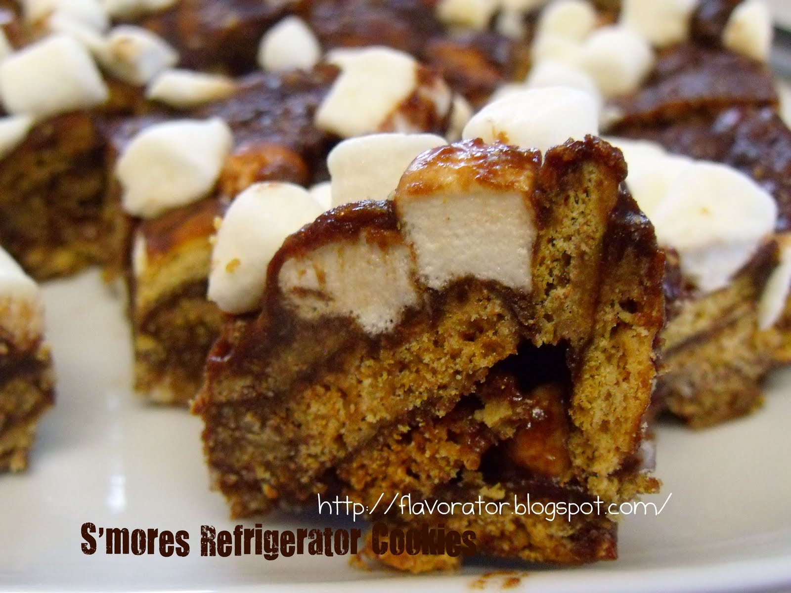 fLAVORATOr Graham Crackers + S'mores Refrigerator Cookies