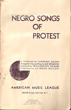 'Negro Songs of Protest'