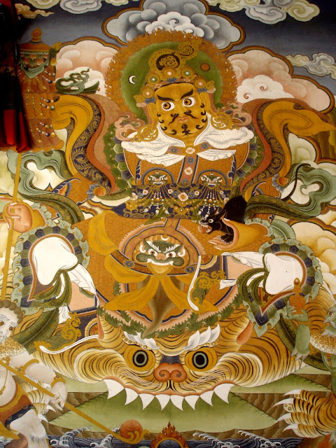 Tawang Arunanchal Pradesh monastery wall painting