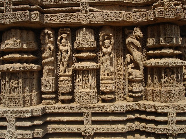 Konark Sun Temple Orissa Odisha stone carvings travel tourism