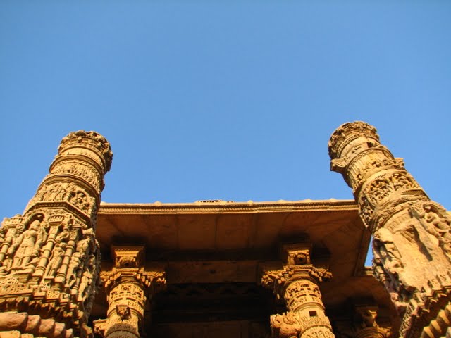 Modhera Sun Temple Gujarat Travel Tourism morning golden photography
