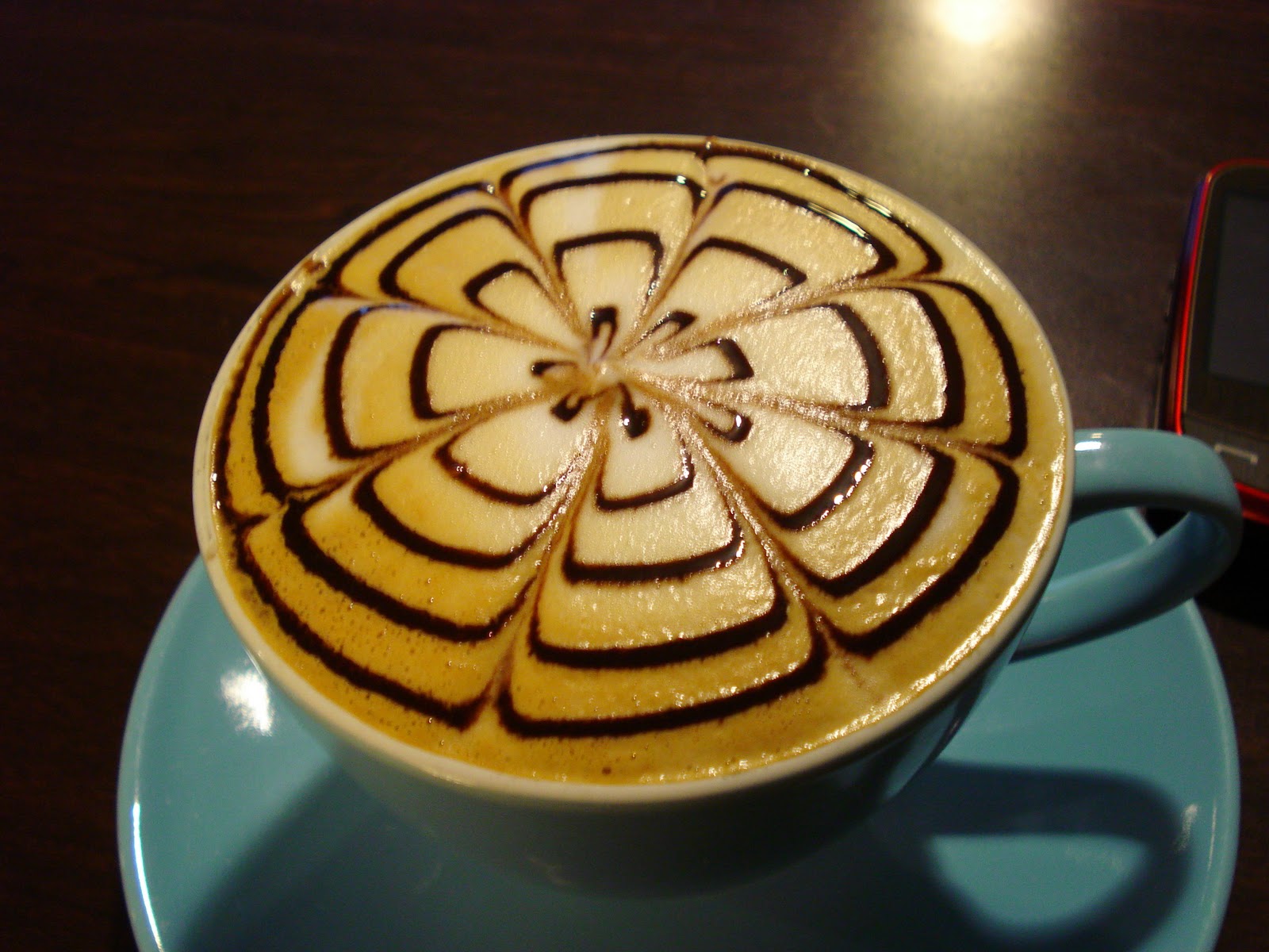 Penguin Eats Chocolate Fish Coffee