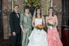 Family at Katy's wedding