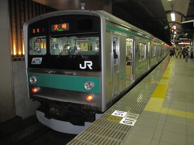 埼京線　大崎行き　205系（終電運行）