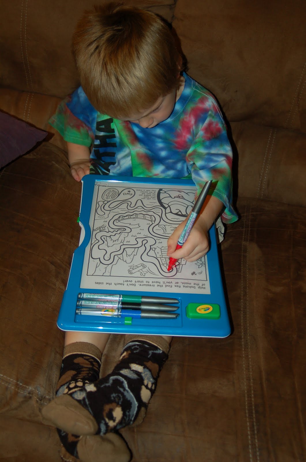 Crayola Dry Erase Activity Center Product Review