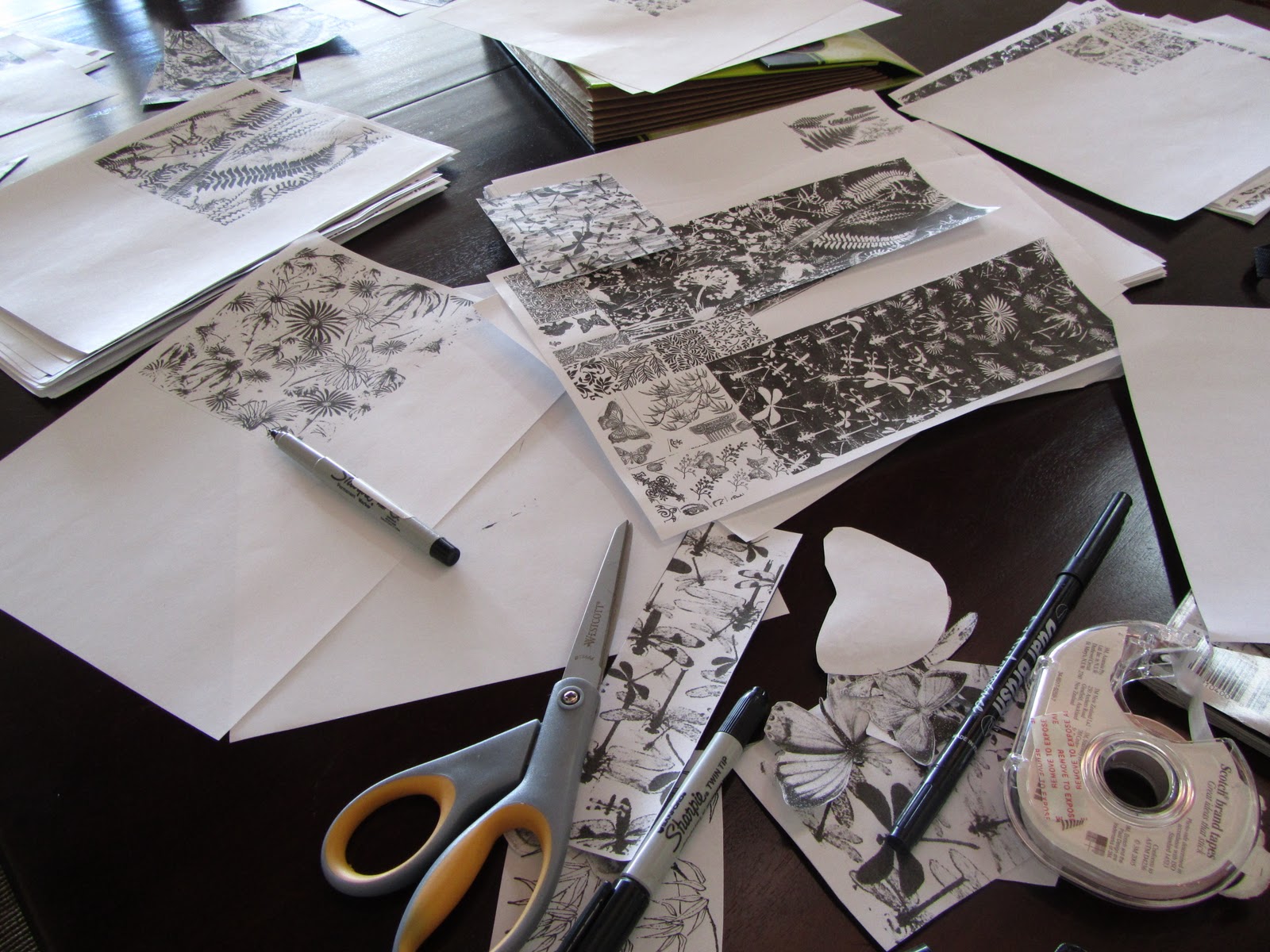 Connecting Pieces Acid etchingStep onePrep.