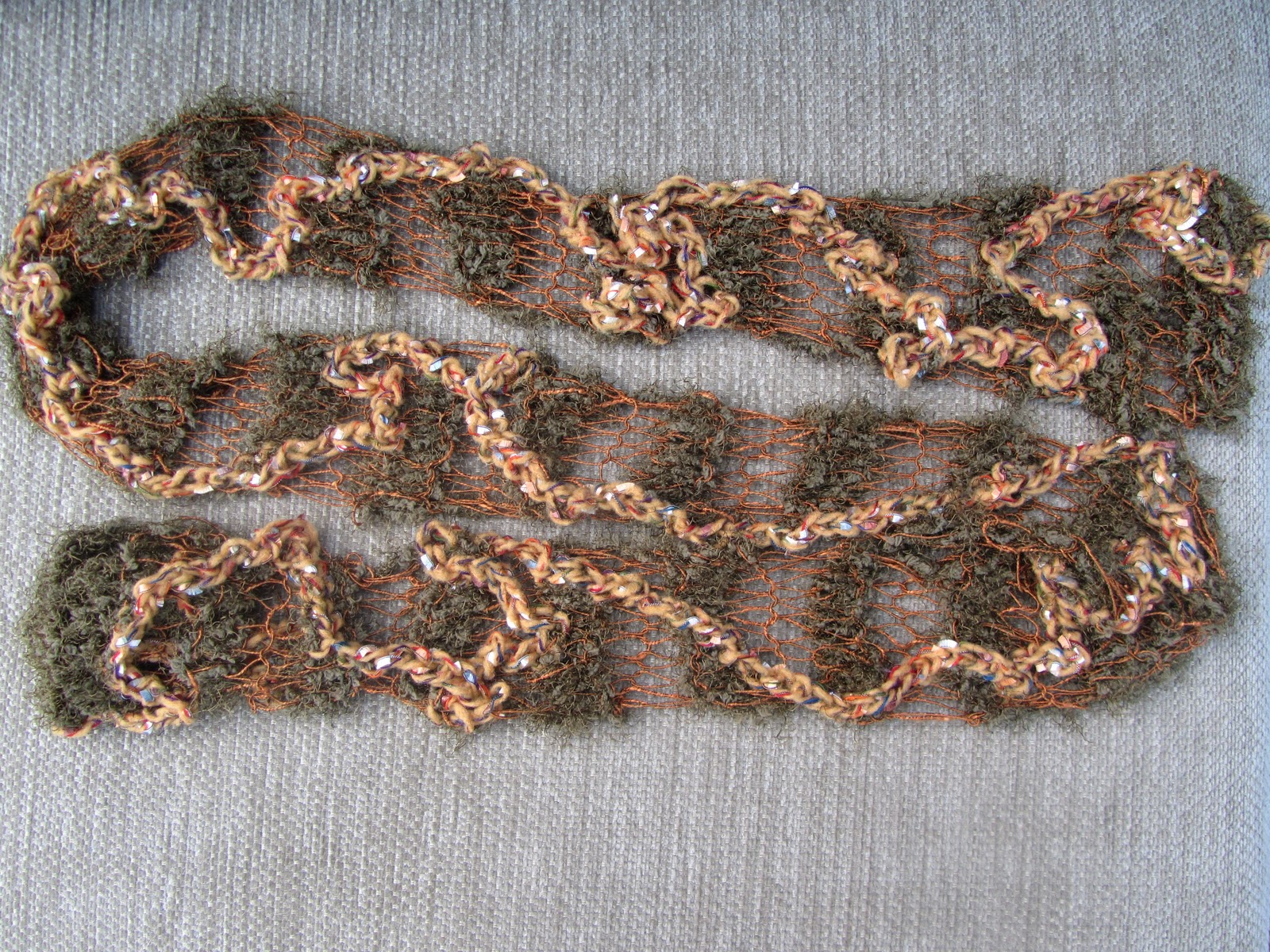Connecting Pieces How to Knit a Fall Scarf