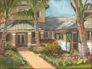 Painting of HnD Stable in Wellington, FL