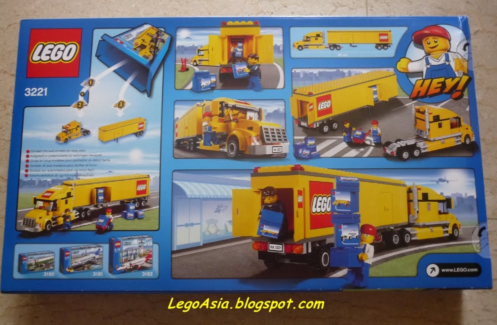 Lego Asia: Lego City 3221 Truck Review